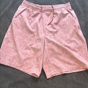 Lululemon Men's heather red workout  Shorts
